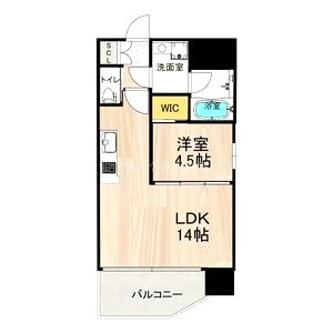 プレジオ九条の間取り図