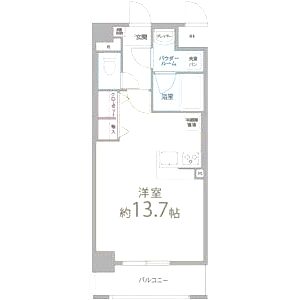 メゾンエクセランの間取り図
