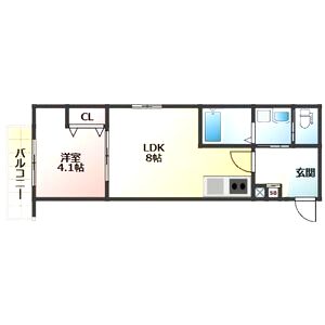 ESCALA四條畷の間取り図