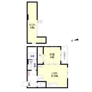 COMFORTIAの間取り図