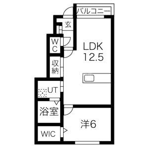 La Vita Feliceの間取り図