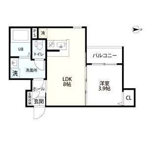 robot home 平野(ロボットホーム ヒの間取り図