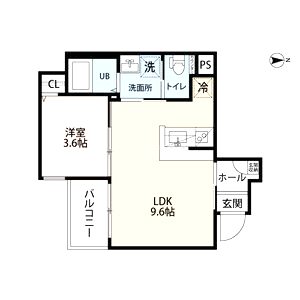 robot home 平野(ロボットホーム ヒの間取り図