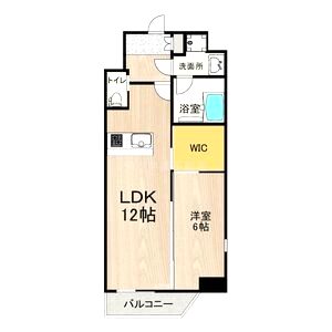 プレジオ神戸WESTの間取り図