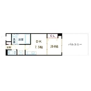 K’sスクエア岸和田北町の間取り図