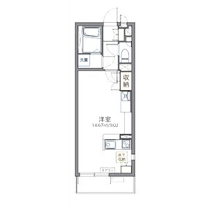 レオネクストサニーテラス石橋の間取り図