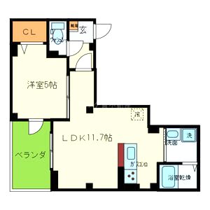 BLOSSOM COAST 大星IIの間取り図