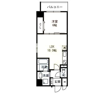 フォートレス神崎川Centerの間取り図