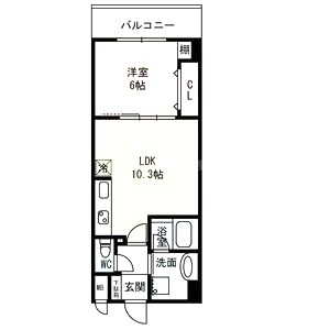 フォートレス神崎川Centerの間取り図