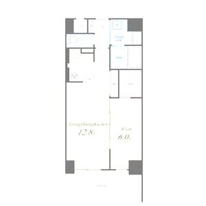 ラ フィエスタ新神戸の間取り図