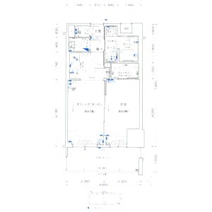 エステムプラザ京橋IIIリベルタの間取り図