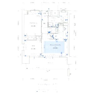 エステムプラザ京橋IIIリベルタの間取り図