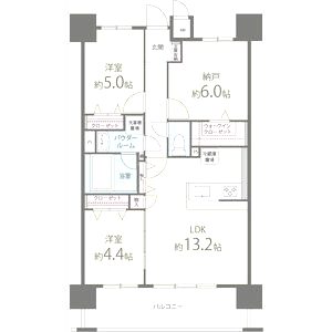 クリスタ京都の間取り図