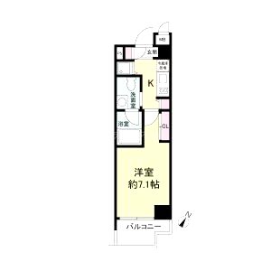 リンクハウス京町堀の間取り図