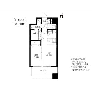 アーバネックス神戸六甲の間取り図