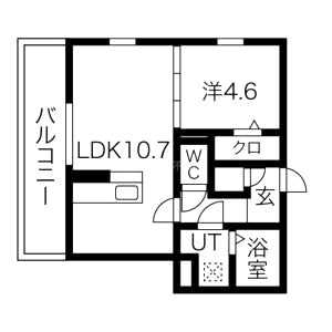 レガートIIの間取り図