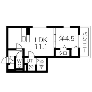 レガートIIの間取り図