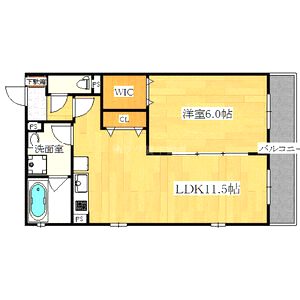 KTIレジデンス牧野の間取り図