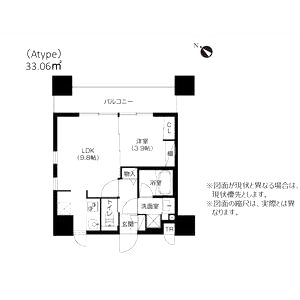 アーバネックス神戸水木通の間取り図