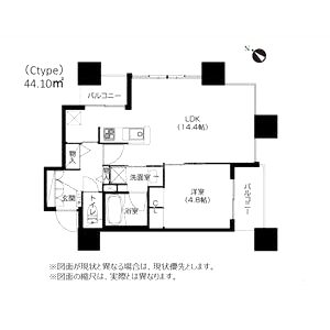 アーバネックス神戸水木通の間取り図