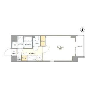 コンフォリア高槻の間取り図