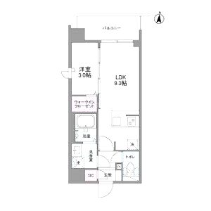 シーズンフラッツ新大阪SOUTHの間取り図