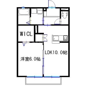 エルメゾン大蔵の間取り図
