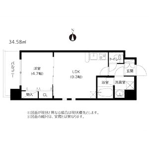 アーバネックス福島の間取り図