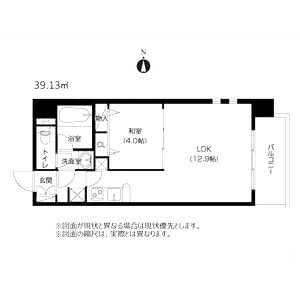 アーバネックス福島の間取り図