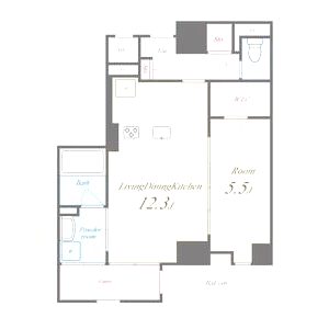 CEREJEIRA江坂(セレジェイラ エサカ)の間取り図