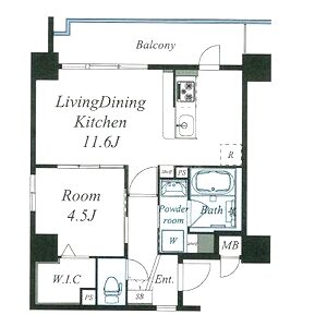 ベル・ステラの間取り図