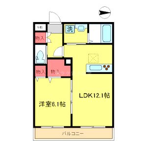 CLIFTON COURTの間取り図