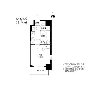 アーバネックス梅田西の間取り図