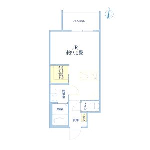 ウェルスクエア壬生高辻通の間取り図