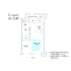 アーバネックス同心の間取り図