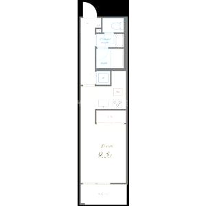 カシータ北三国ヶ丘の間取り図