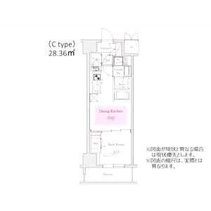 アーバネックス西天満の間取り図