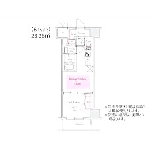 アーバネックス西天満の間取り図