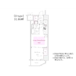 アーバネックス西天満の間取り図