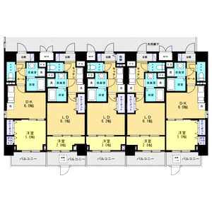 リアライズ鶴橋東IIの間取り図