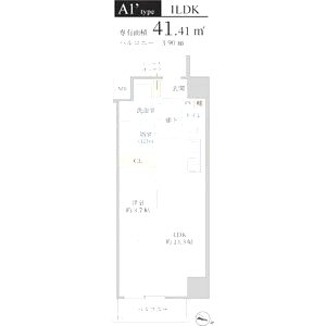 Sarnath海老江の間取り図