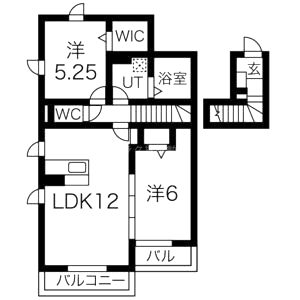 グレイス長岡京の間取り図