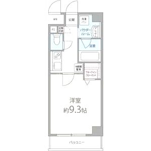 Mid village 妙の間取り図