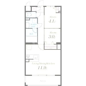 セレーナの間取り図