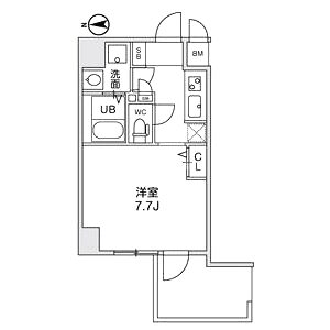 LaDouceur江坂IIの間取り図