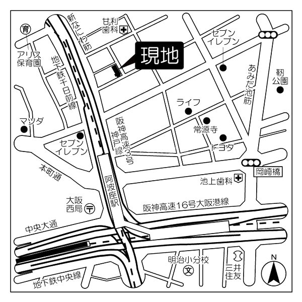 アプリーレ京町堀の外観2枚目