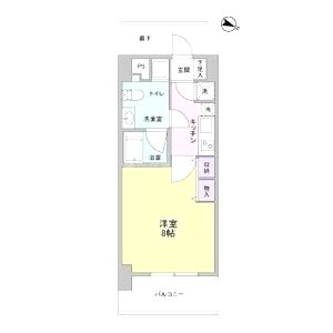 アプリーレ京町堀の間取り図