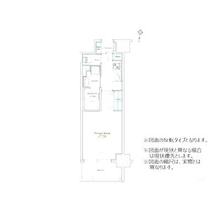 アーバネックス堂島の間取り図