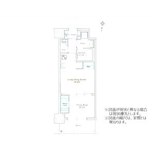 アーバネックス堂島の間取り図
