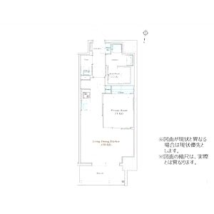 アーバネックス堂島の間取り図